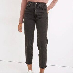 Madewell Perfect Vintage Crop Jean in Lunar Wash; Size 26
